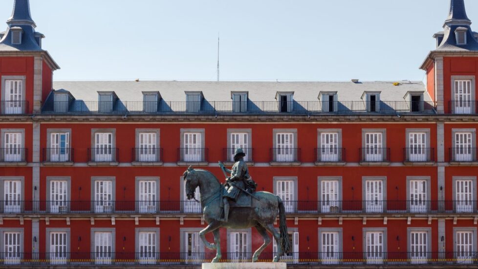 Estatua ecuestre de Felipe III.