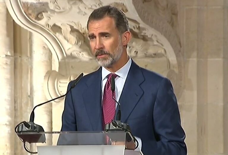 Felipe VI: "Los derechos de todos los españoles serán preservados"