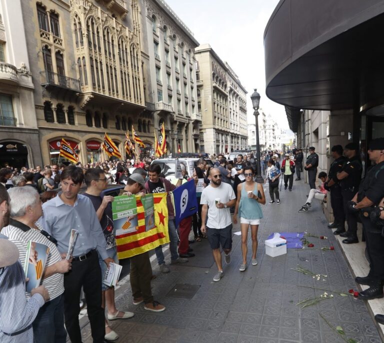 Todos los detenidos en la operación de la Guardia Civil contra el referéndum