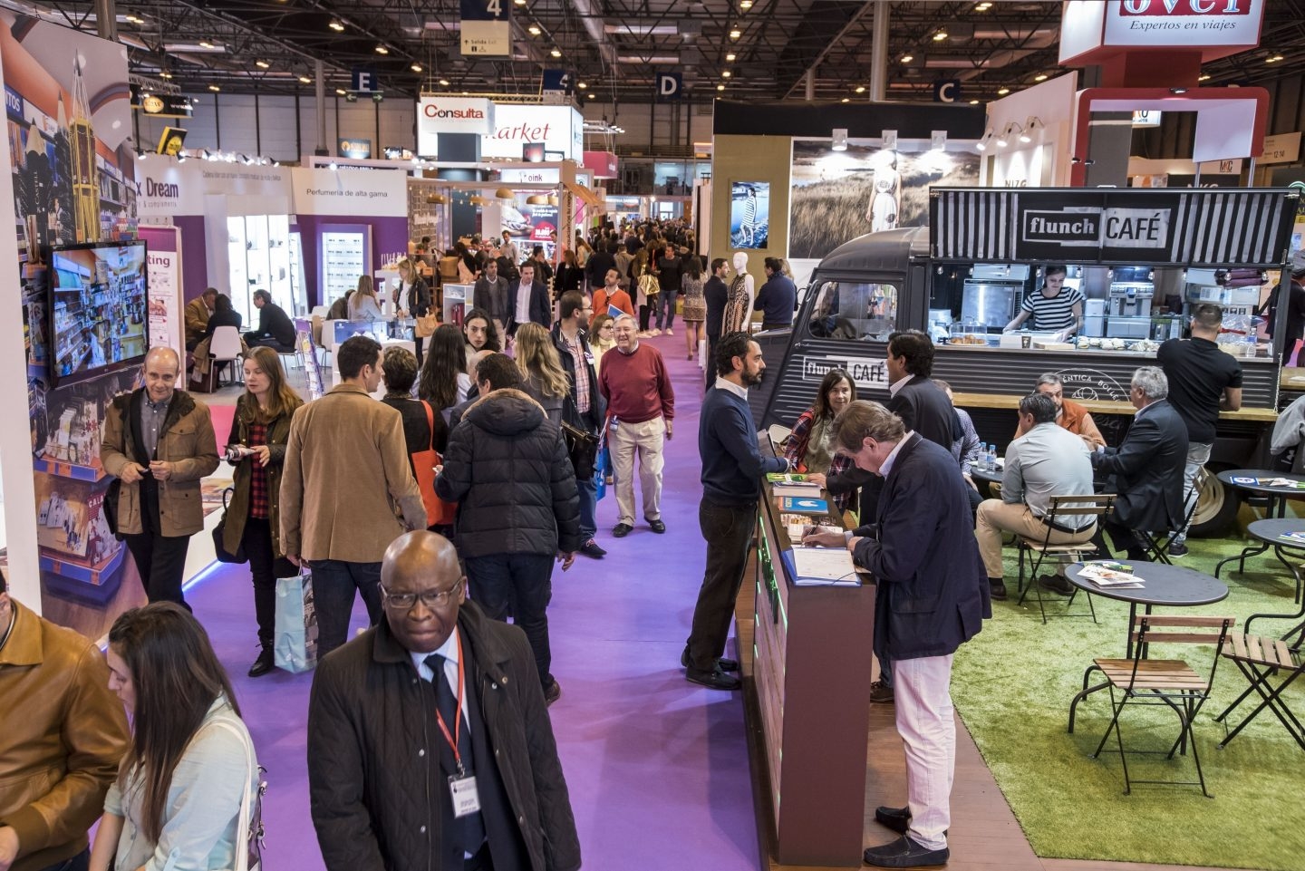 Visitantes en Ifema, durante un evento celebrado este año.