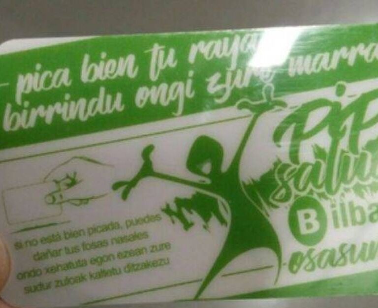 La polémica fuerza a Bilbao a retirar la campaña "pica bien tu raya"