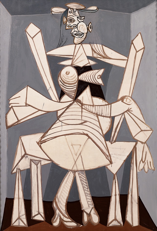 'Mujer sentada en un sillón. Dora', de 1938. Pablo Picasso.