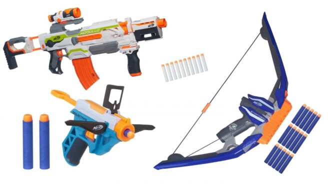 Ojo con las Nerf: expertos piden aumentar la edad mínima de uso