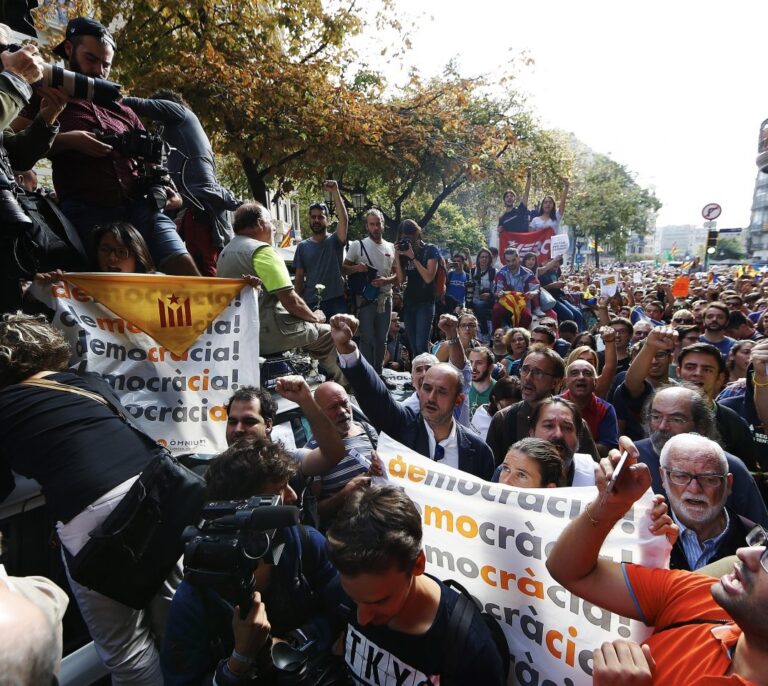 Temor en Moncloa a que la CUP y ANC provoquen incidentes en las calles