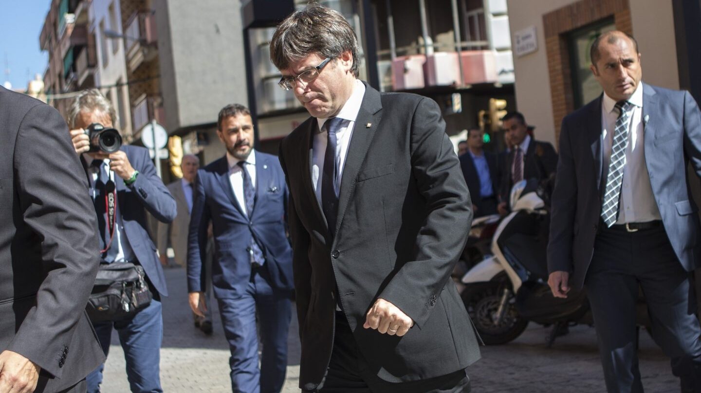 Carles Puigdemont, presidente de la Generalitat.
