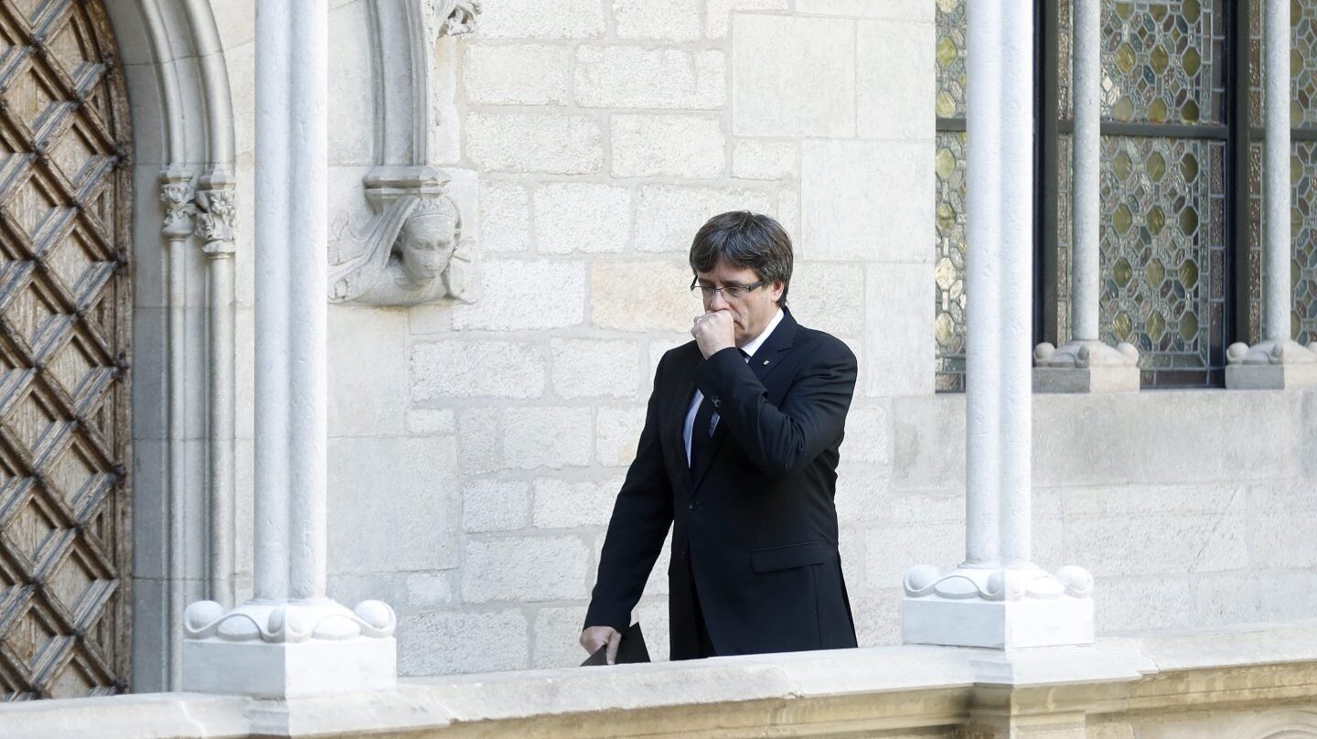 El presidente de la Generalitat de Cataluña, Carles Puigdemont