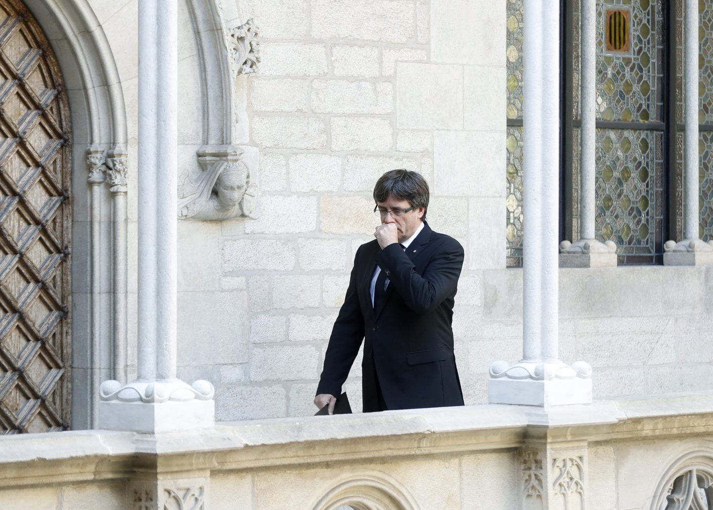 El presidente de la Generalitat de Cataluña, Carles Puigdemont