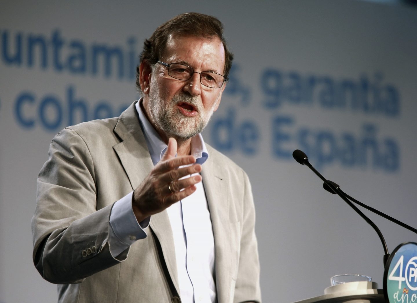 El presidente del Gobierno, Mariano Rajoy, asegura que "Europa no da crédito" con los pasos dados por los independentistas.