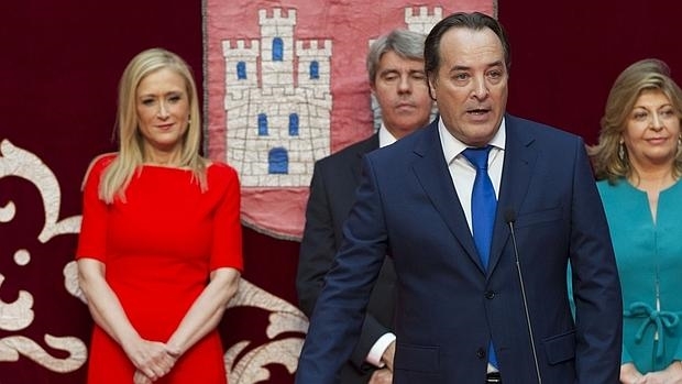 Cifuentes junto a Taboada el día que prometió su cargo