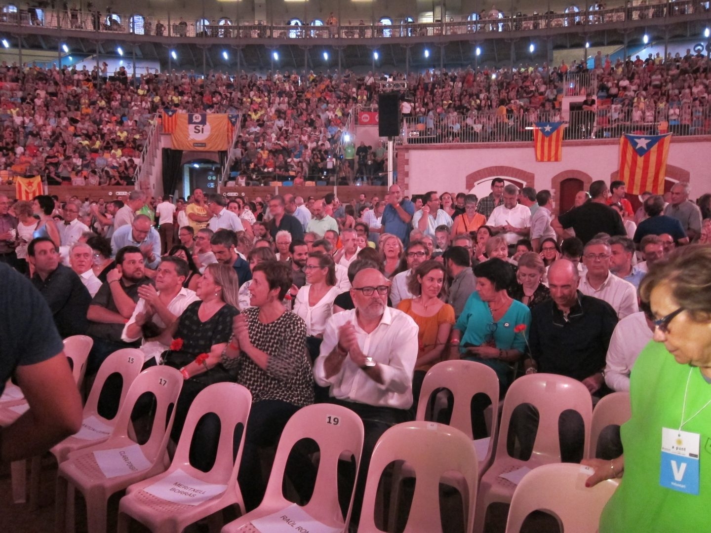 Acto de inicio ide la campaña del referéndum del 1 O