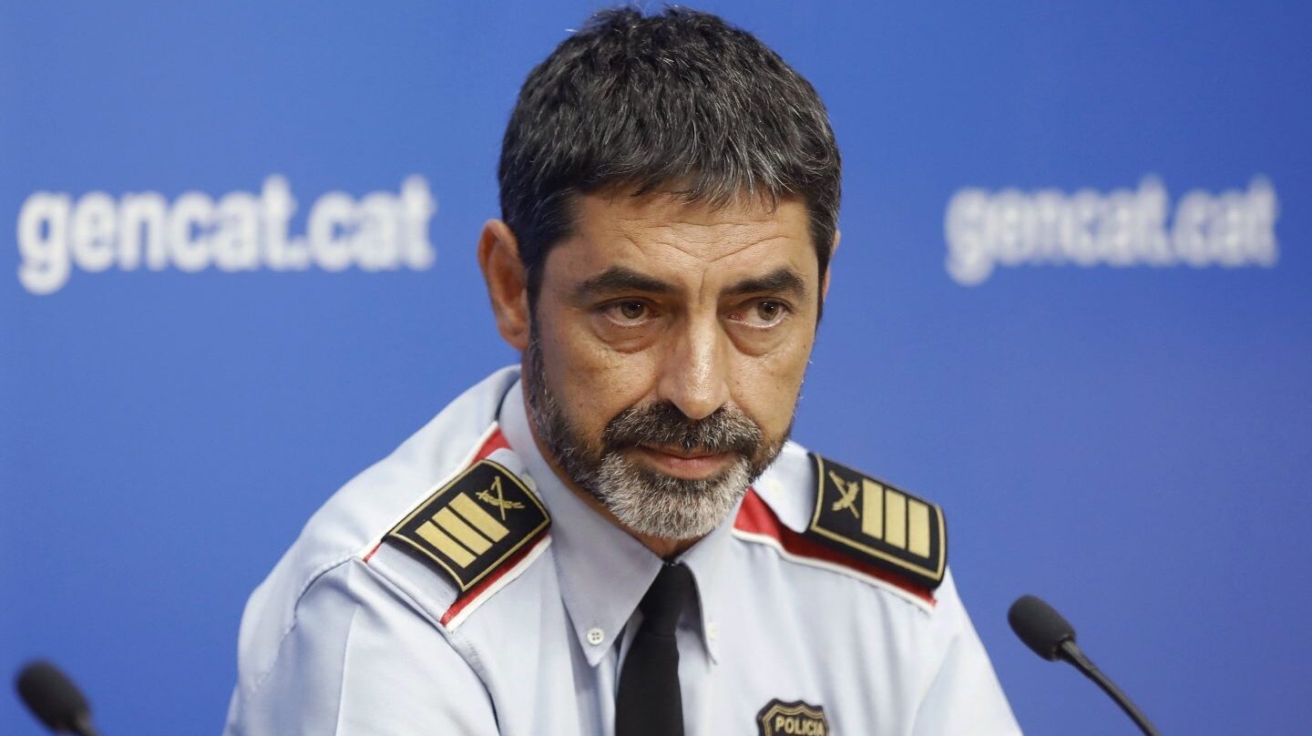 El mayor de los Mossos d'Esquadra, Josep Lluís Trapero.