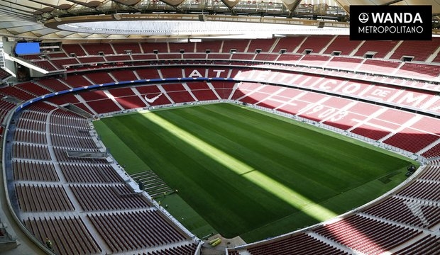 Imagen del Wanda Metropolitano, nuevo estadio del Atlético de Madrid.