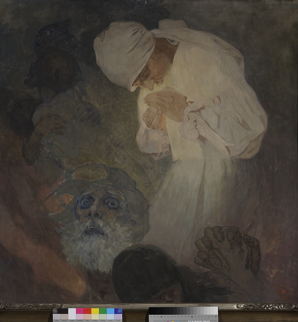 La luz de la esperanza, 1933, óleo sobre lienzo.