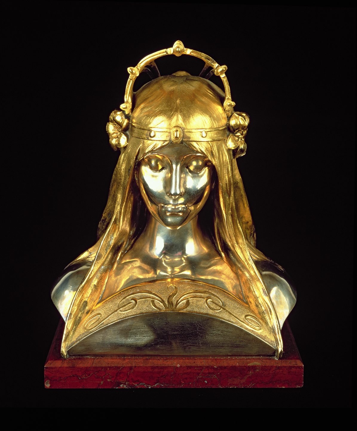Cabeza de chica, 1900, escultura para la exposición universal de 1900 .