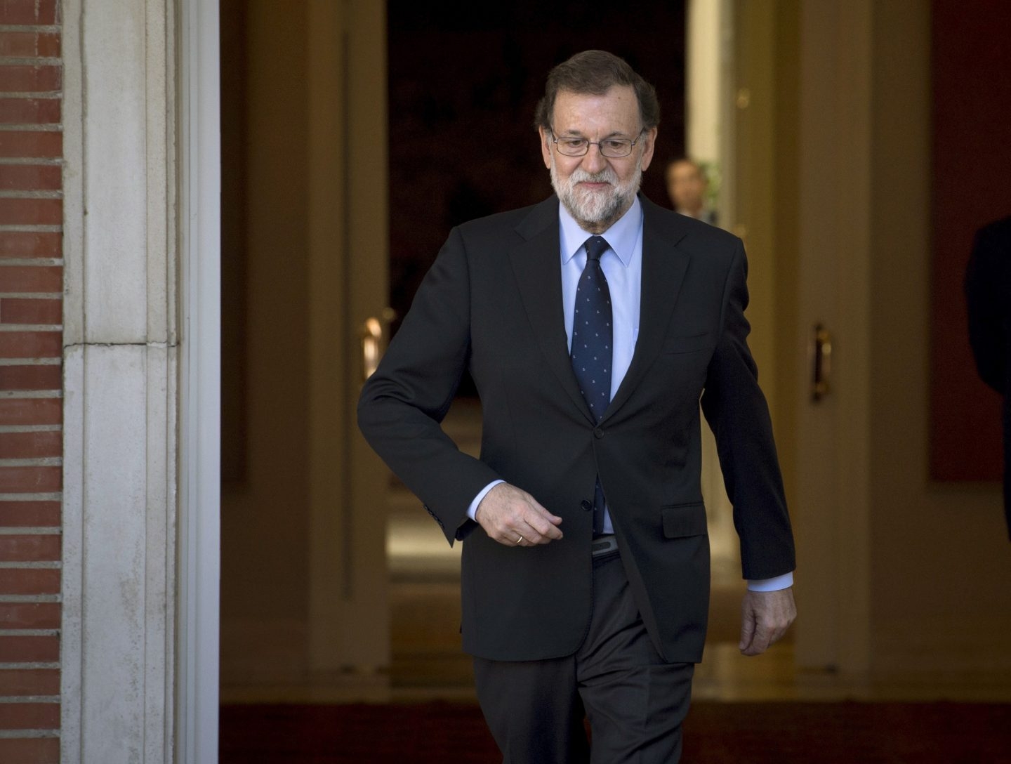 Mariano Rajoy, en Moncloa.