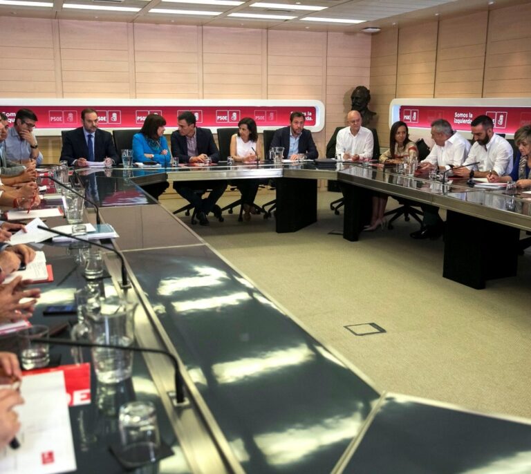 La caída de Podemos hace que el PSOE se reafirme en su postura sobre Cataluña
