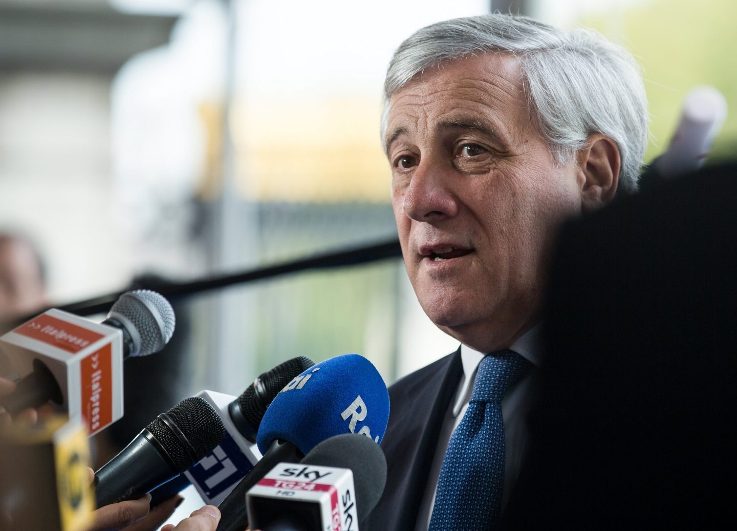 El presidente del Parlamento Europeo, Antonio Tajani.