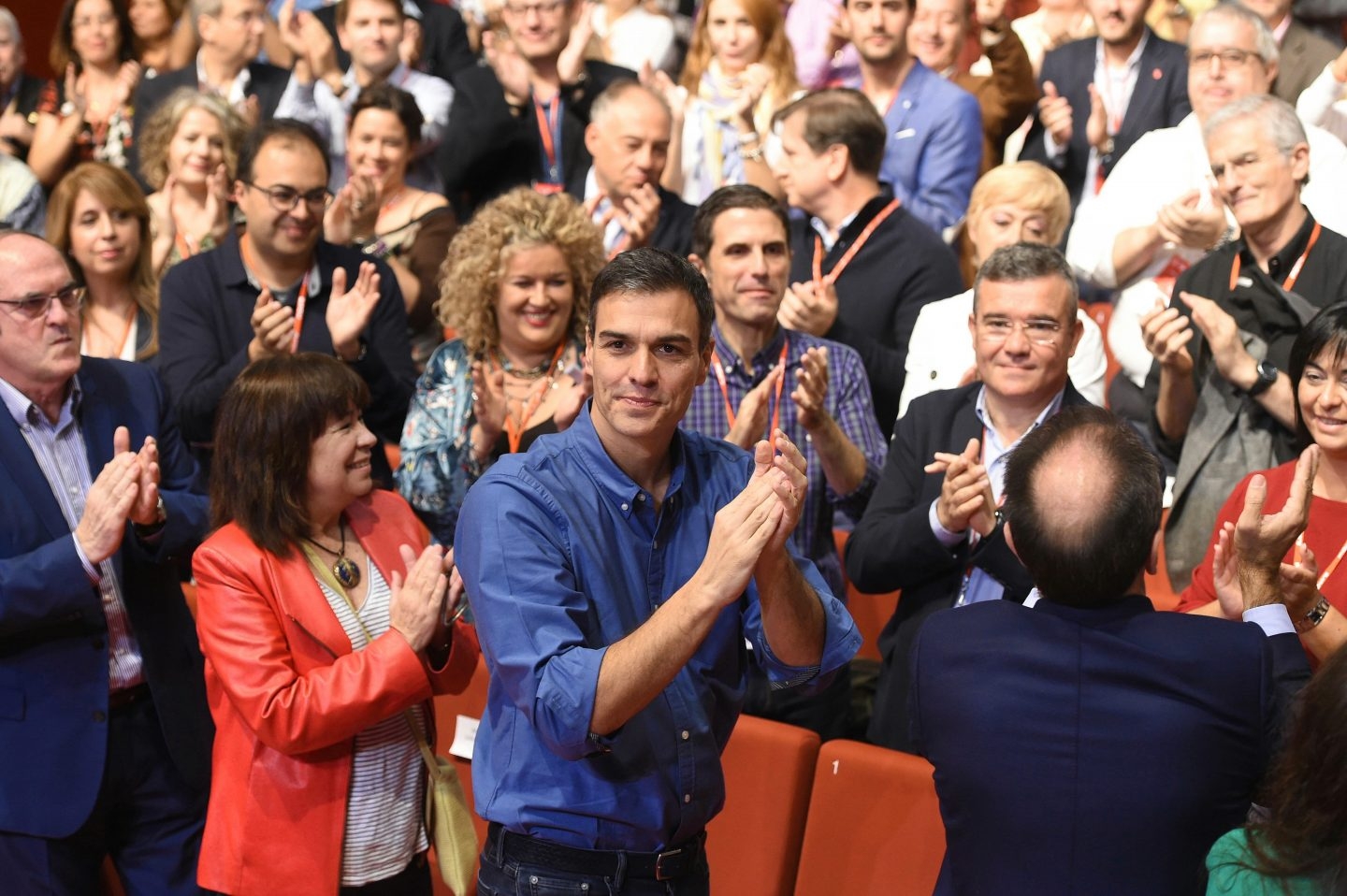 Pedro Sánchez, en la clausura del 13º congreso regional del PSOE de Madrid.
