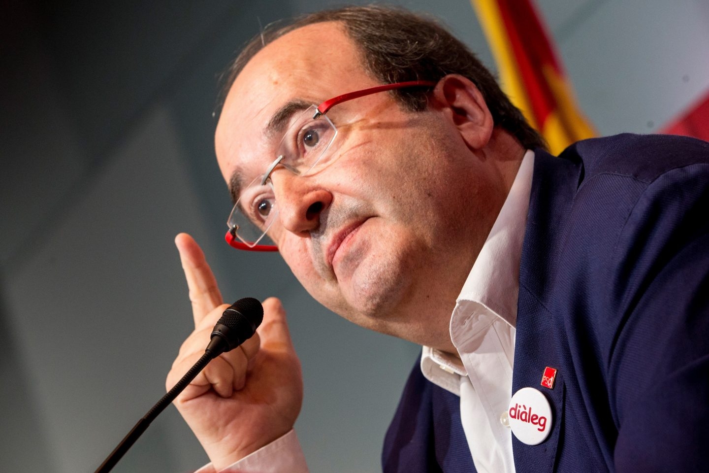 Miquel Iceta, líder del PSC.