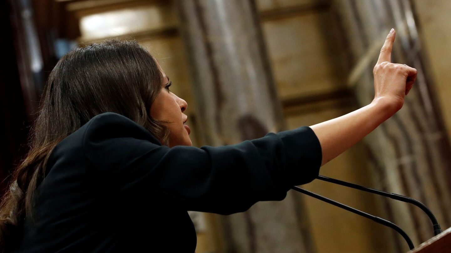 La portavoz de Ciudadanos y candidata a la presidencia de Cataluña, Inés Arrimadas.