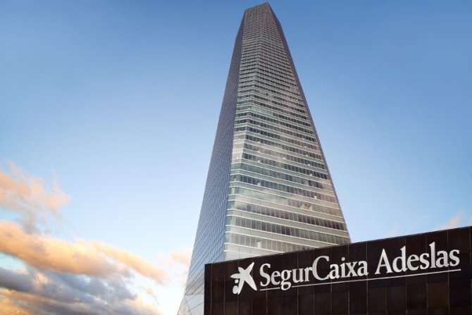 Edificio de SegurCaixa Adeslas en Barcelona.