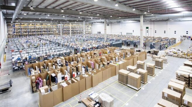 Centro logístico de Amazon en San Fernando de Henares.