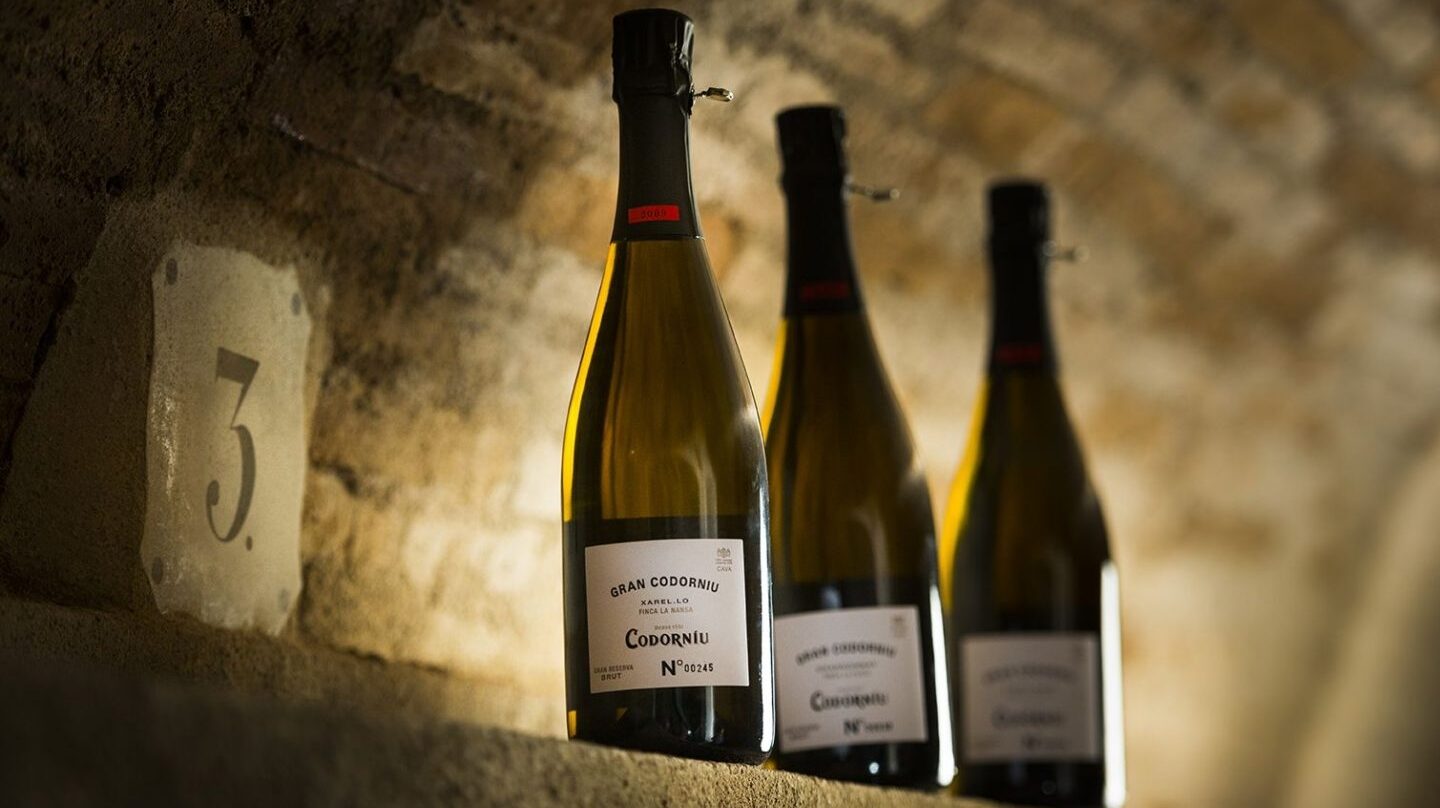 Botellas de Codorníu.