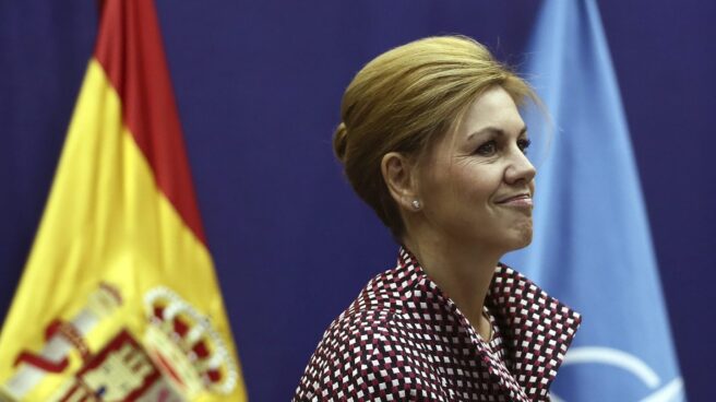 Cospedal Cospedal, a los militares: "La unidad hace la fuerza"
