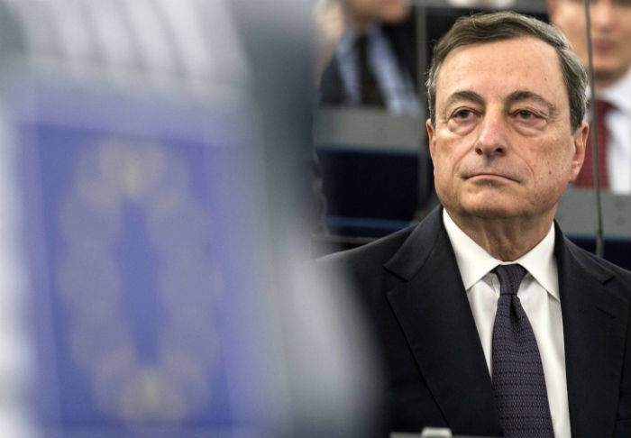 Mario Draghi, presidente del BCE.