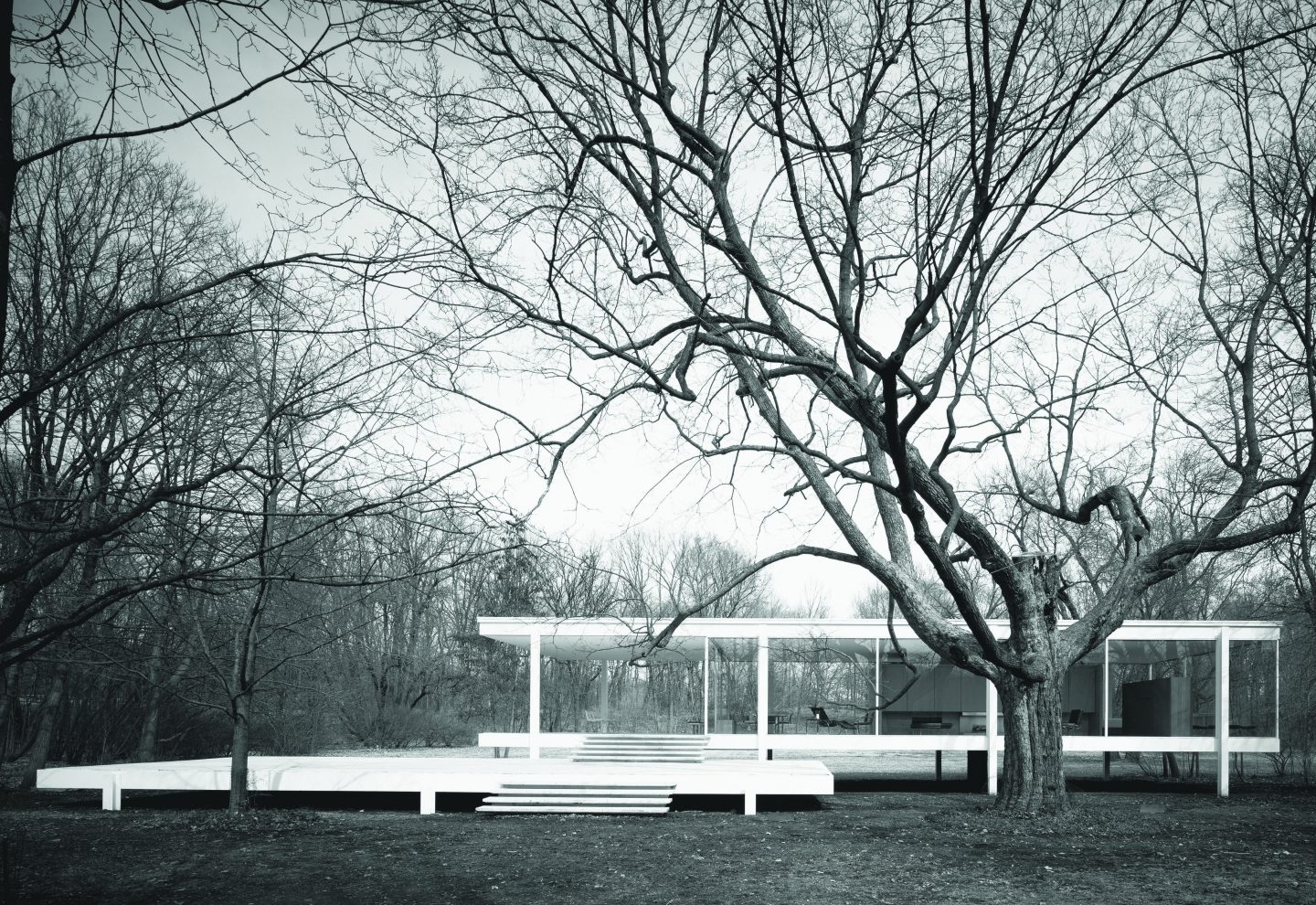 Ludwig Mies van der Rohe: Farnsworth House, Plano, Illinois, USA, 1951.