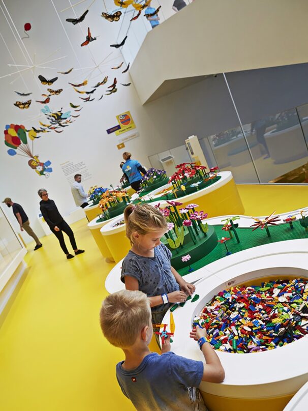 Sala de Lego House para jugar.