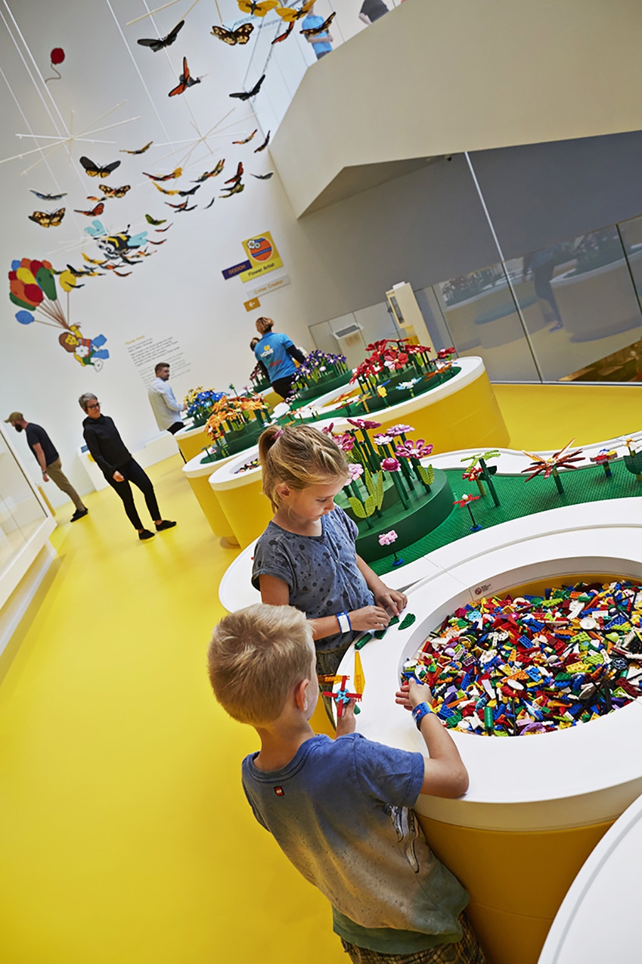 Sala de Lego House para jugar.