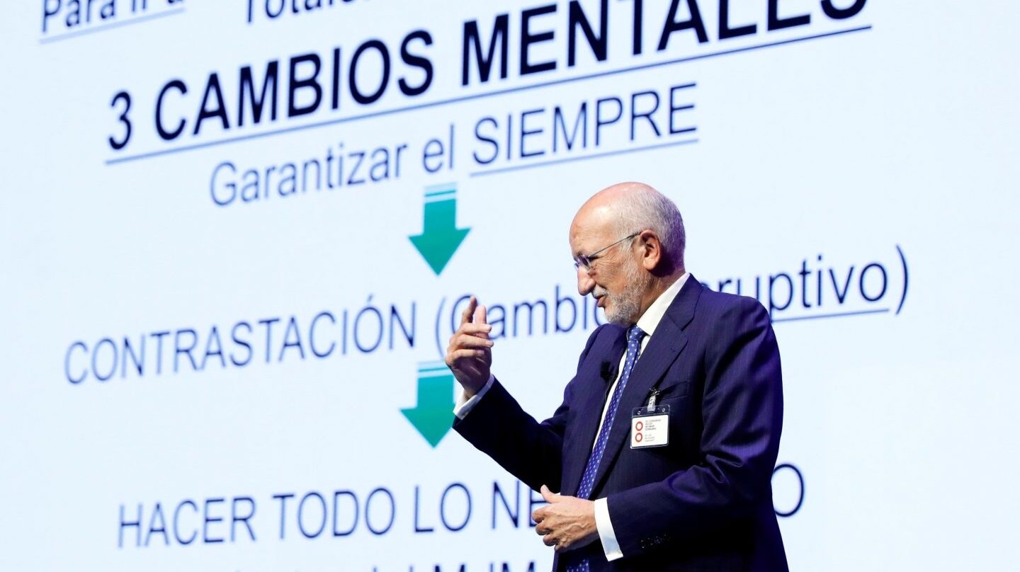 Juan Roig, presidente de Mercadona, en Valencia.