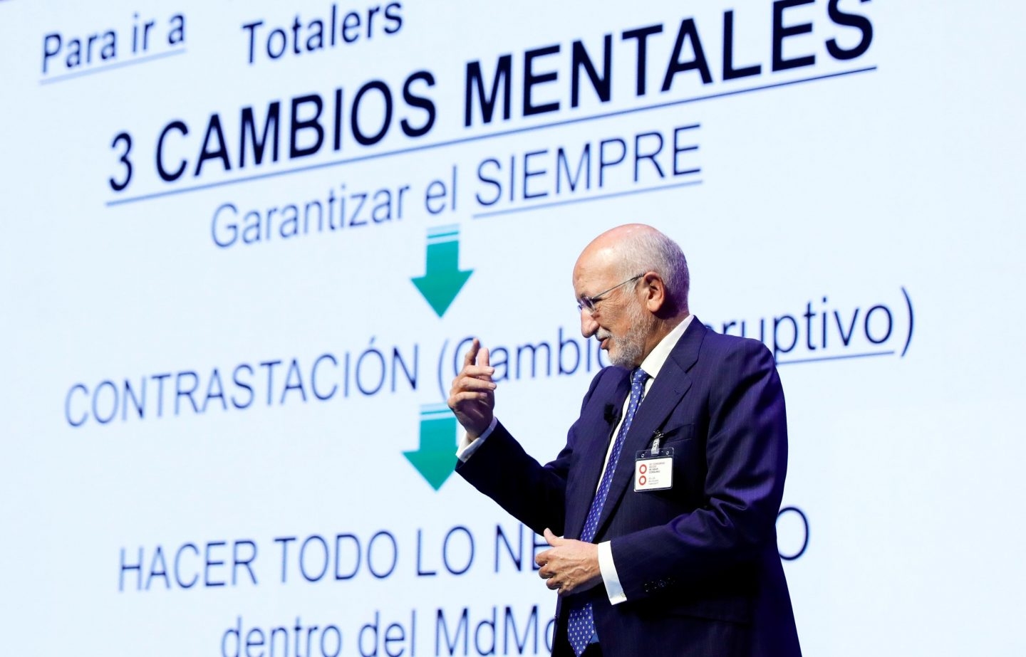 Juan Roig, presidente de Mercadona, en Valencia.