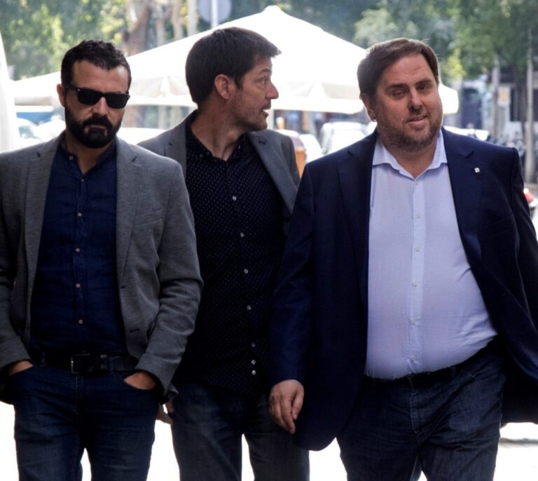 Junqueras recrimina a la "implacable" justicia que aún no sepa quién es "M. Rajoy"