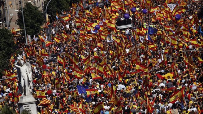 Manifestación 8-O en Barcelona. Manifestación 8-O en Barcelona.