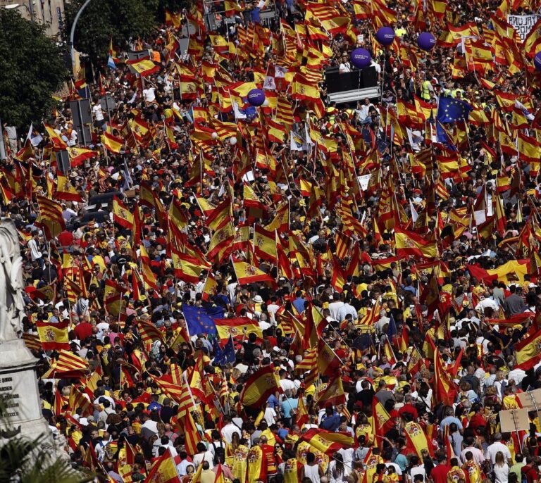 Sociedad Civil Catalana convoca una manifestación este domingo a las 12.00 horas en Barcelona