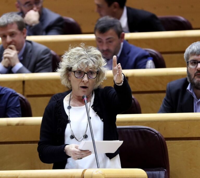 Mireia Cortés (ERC) en el Senado: "Visca la república catalana"