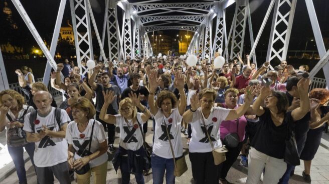 Protesta por el soterramiento de las vías en Murcia. Protesta por el soterramiento de las vías en Murcia.