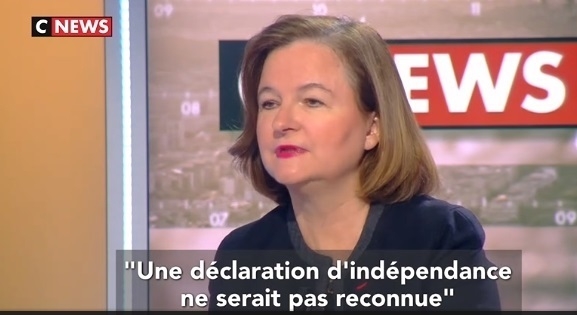 La secretaria de Estado de Asuntos Europeos de Francia, Nathalie Loiseau.