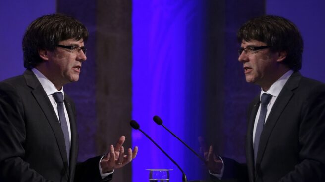 Carles Puigdemont, presidente de la Generalitat. Carles Puigdemont, presidente de la Generalitat.