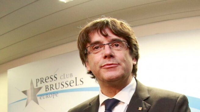 Puigdemont, en una comparecencia en Bruselas.