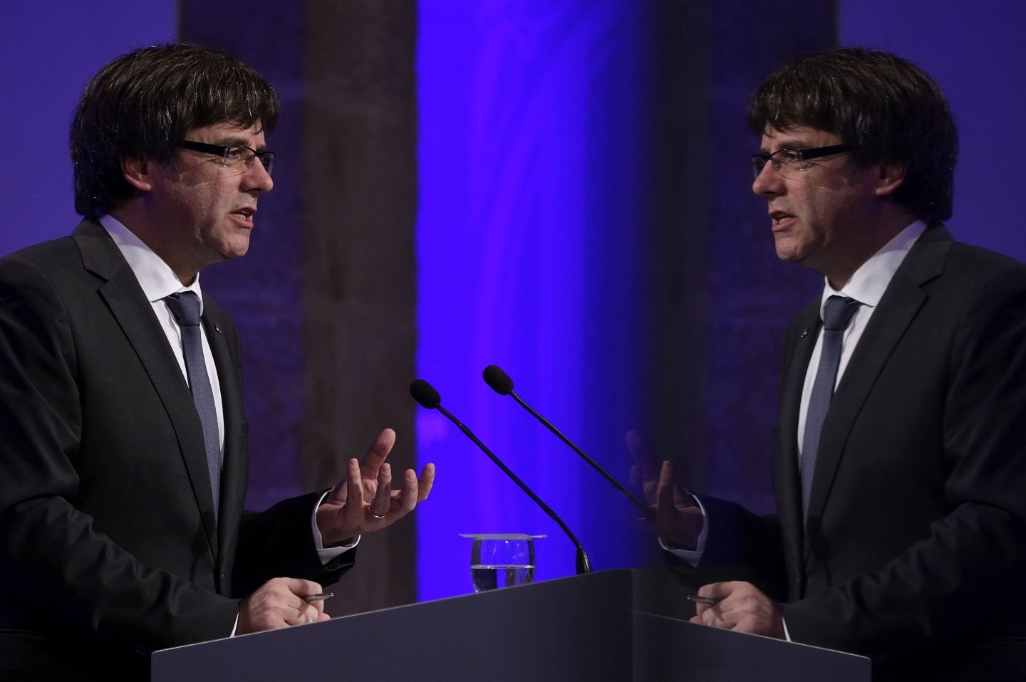 Carles Puigdemont, presidente de la Generalitat.