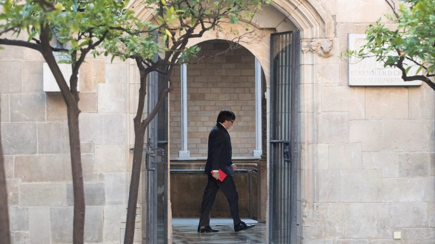 Puigdemont ha dado portazo al Senado, con lo que activa el 155