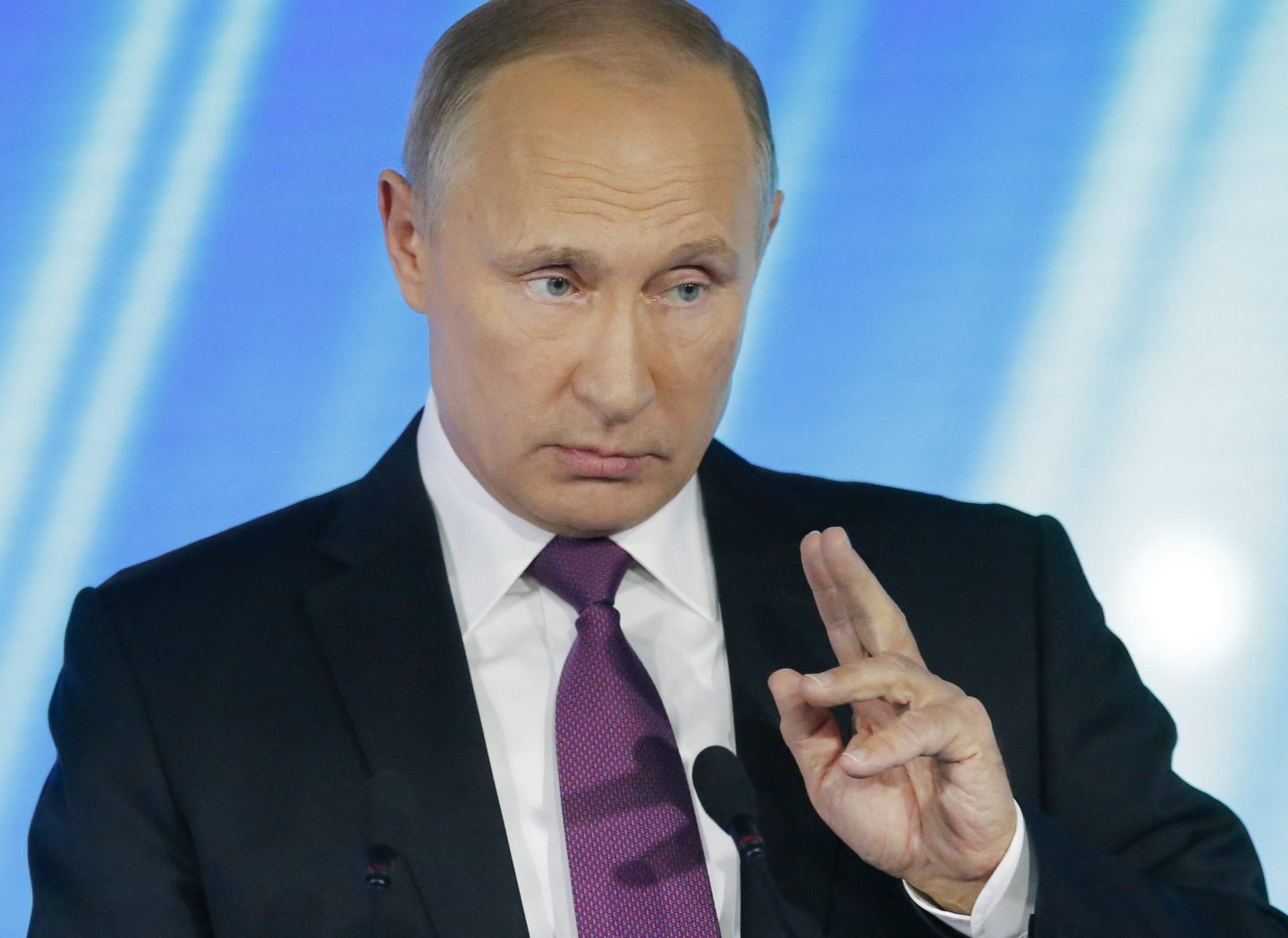 Vladimir Putin, en su intervención en Sochi.