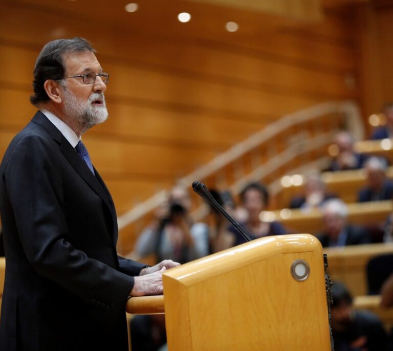 Rajoy pide aplicar el 155 para recuperar "la Ley y la democracia en Cataluña"