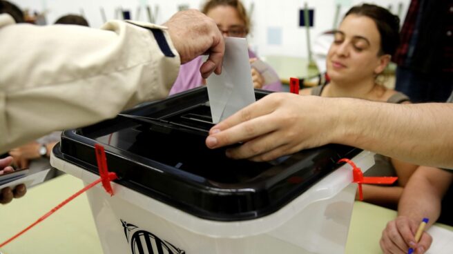 Referéndum 1-O: Votación en Barcelona.