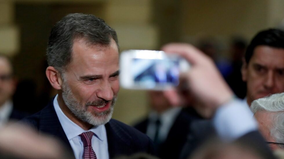 El Rey Felipe VI, en Oviedo.