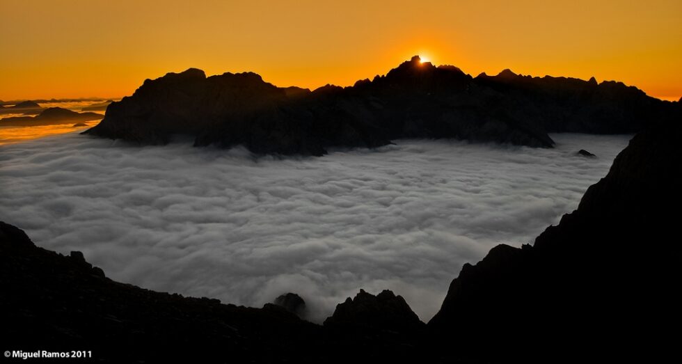 Sea Of Clouds Over Valdeón. Miguel Ramos