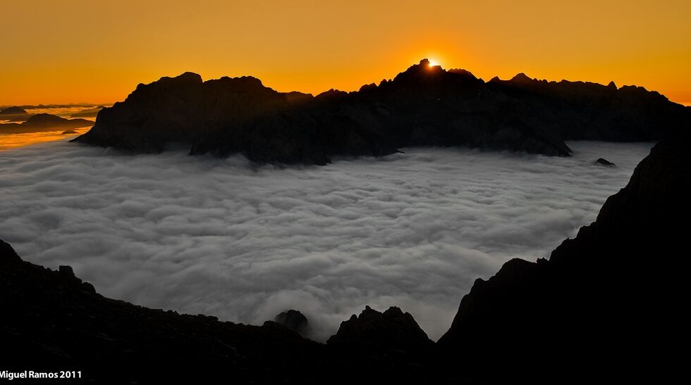 Sea Of Clouds Over Valdeón. Miguel Ramos